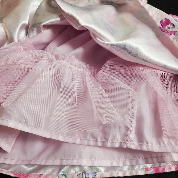 George Printed Dress, Pink Floral, 12-18 months - Picture 4 of 8